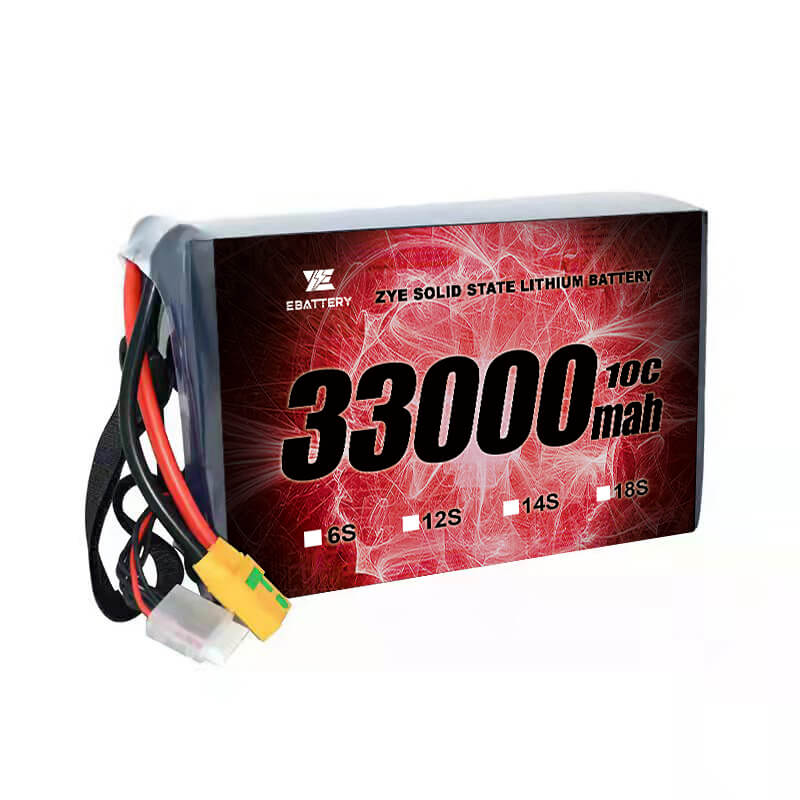 Li vysoké napätie vysoké energia 33000 mAh pevná batéria