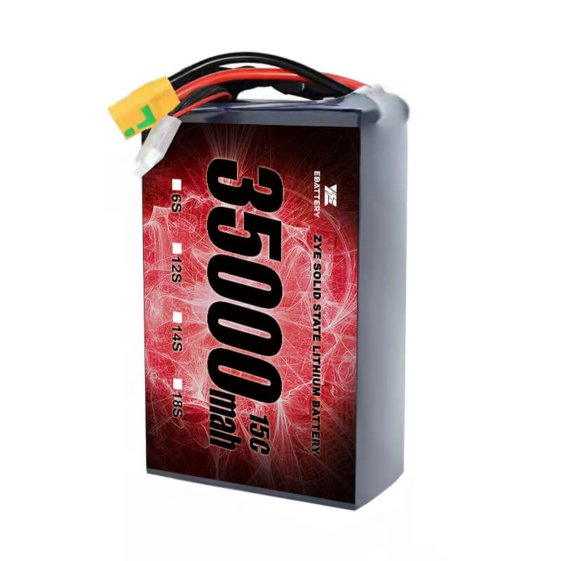Li HV 35000 mAh 24s pevná batéria