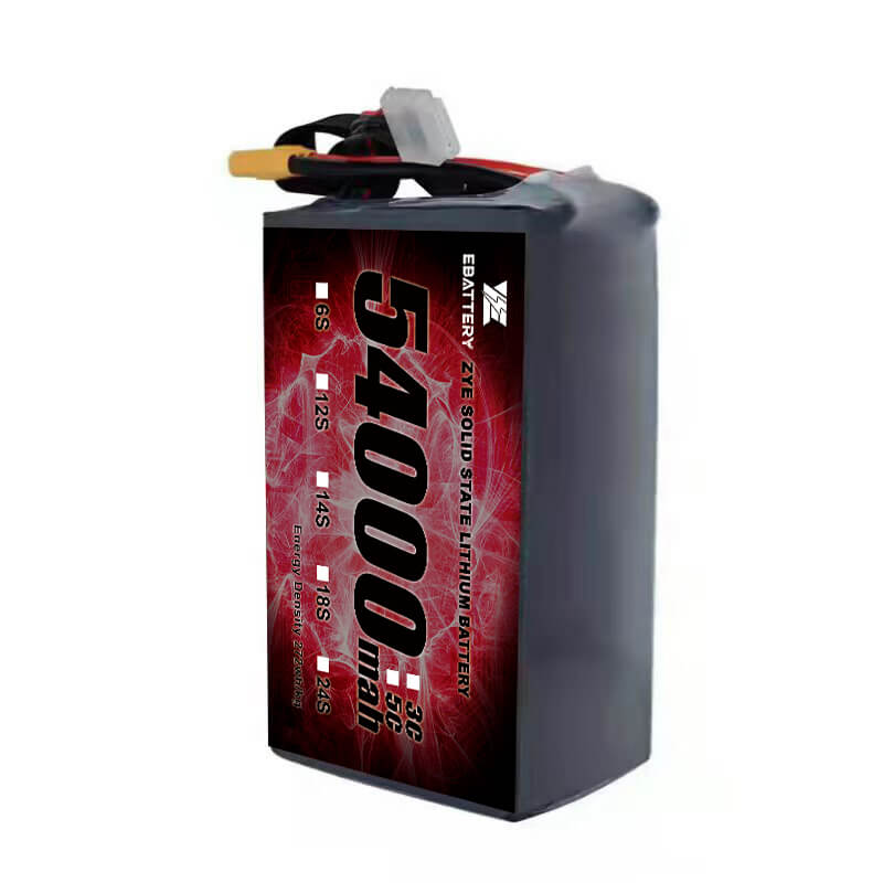 Pevná batéria LI HV 54000 mAh 6S